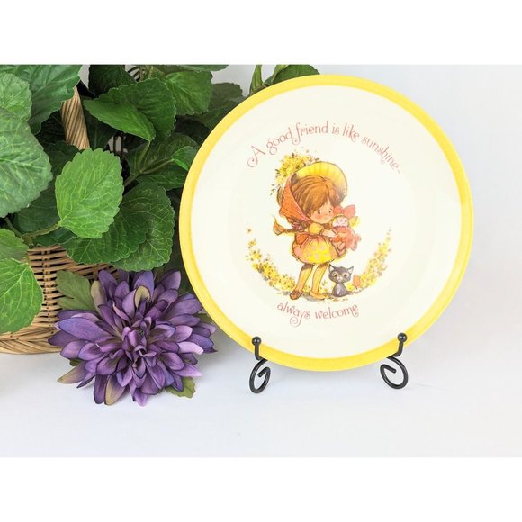 A Good Friend is Like Sunshine Decorative Plate | Vintage Friendship Friend Gift - Picture 1 of 8